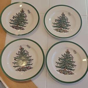 Vintage Spode 7.75" salad/bread/dessert plates set of 4